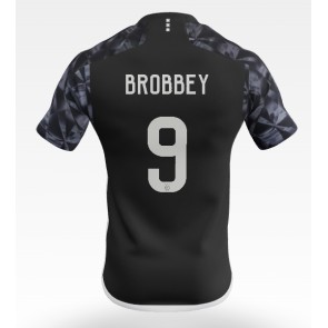 Ajax Brian Brobbey #9 Tredje Tröja 2023-24 Kortärmad